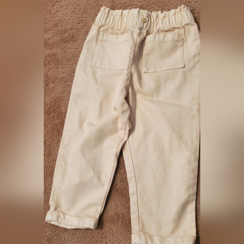 NWOT- organic cotton H&M beige Pants
